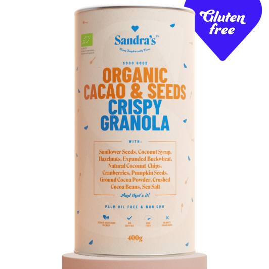 Organic Cacao & Seeds Crispy Granola