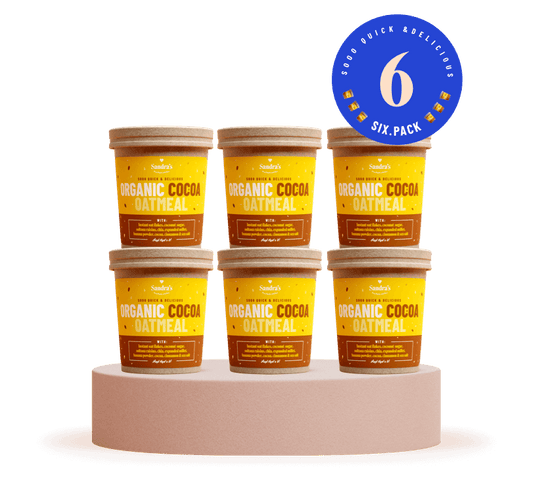 6pack Organic Cocoa Oatmeal