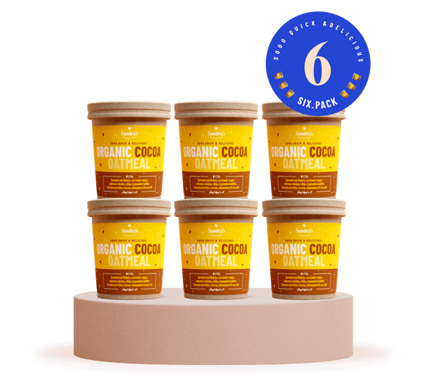 6pack Organic Cocoa Oatmeal