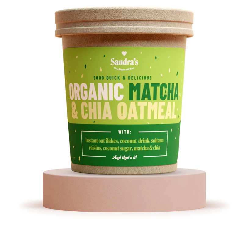 Organic Matcha & Chia Oatmeal