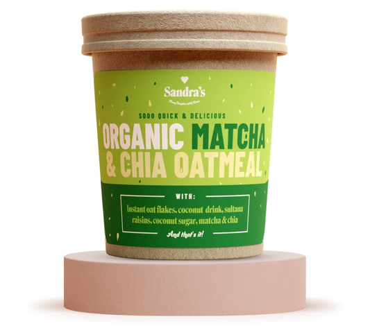 Organic Matcha & Chia Oatmeal