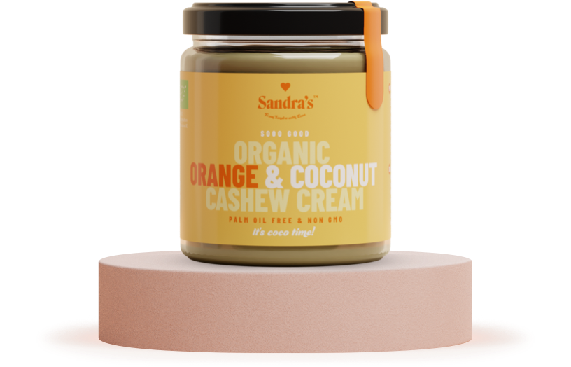 Organic Orange & Coconut Cashew Cream