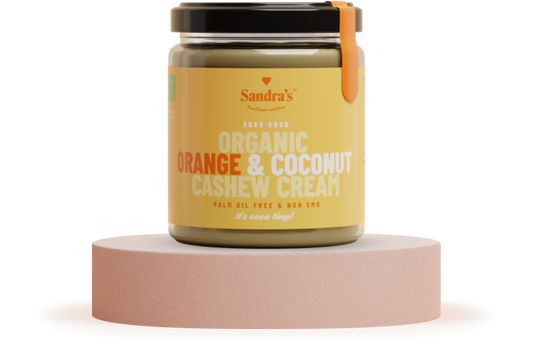 Organic Orange & Coconut Cashew Cream