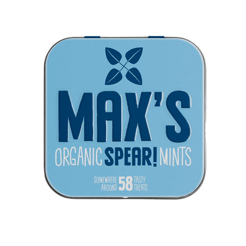 Max’s Organic Miętuski Spear Mints 35g BIO